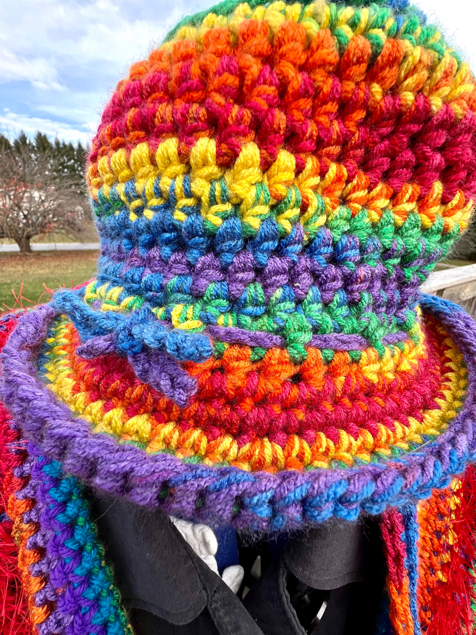 Scarf and Hat Set - Rainbow