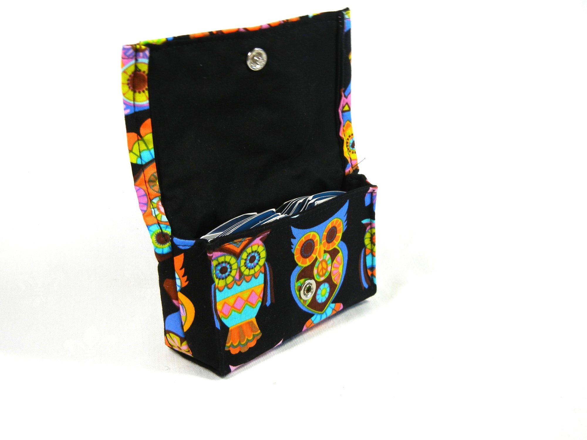 Business Gift Store Card Holder Sugar Skull Owls