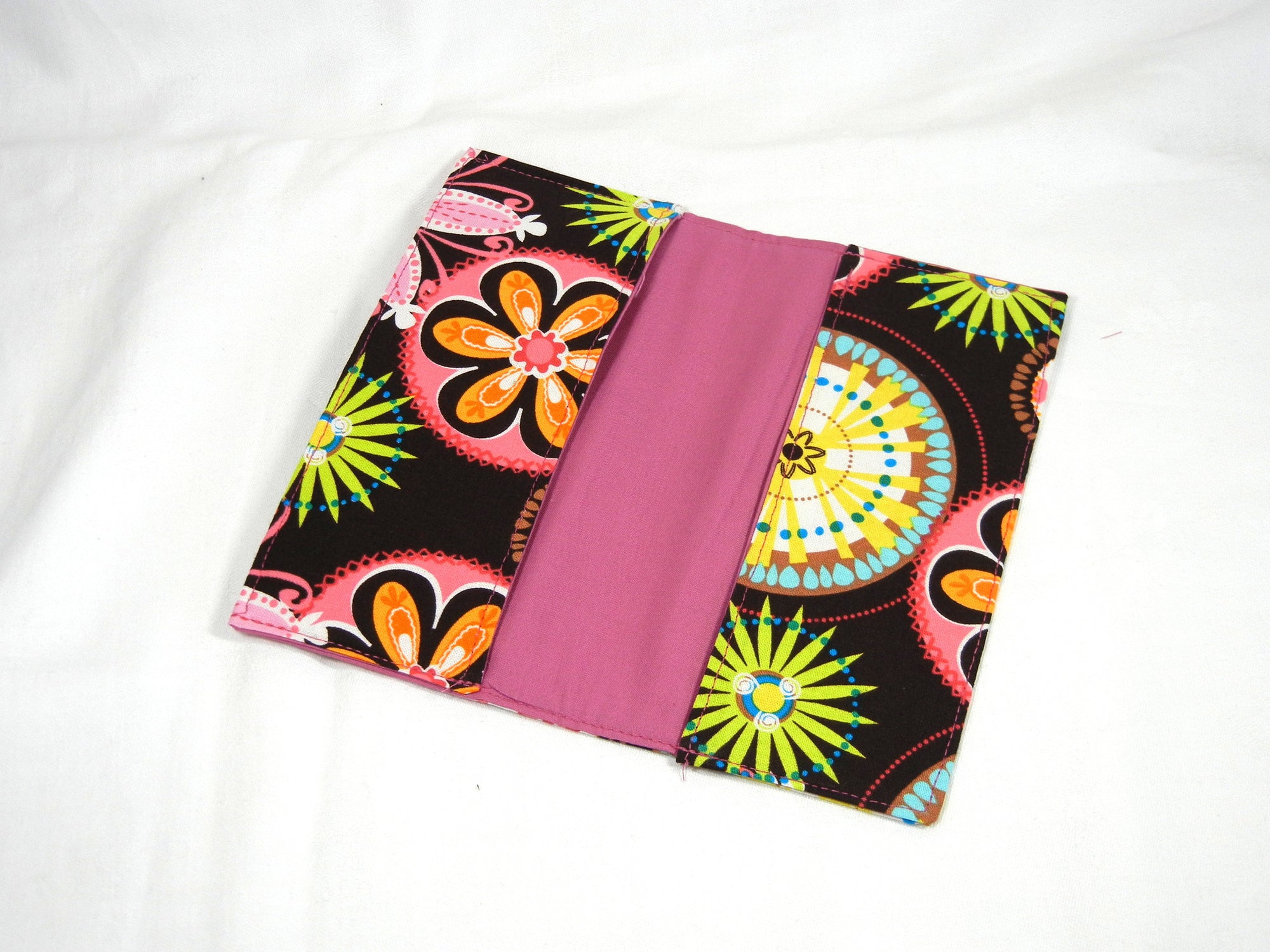 Checkbook Cover Carnival Bloom